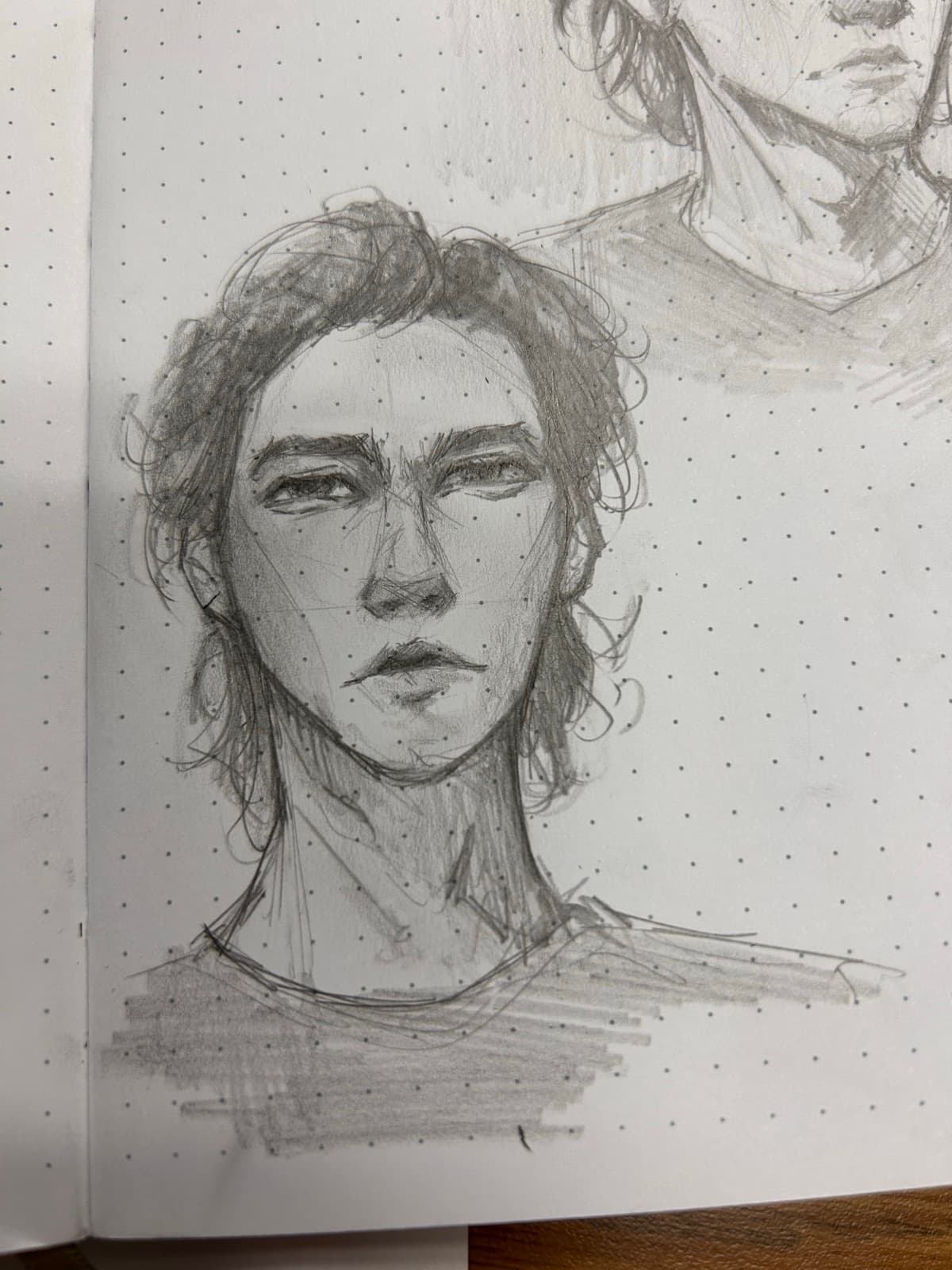 pencil portrait sketch