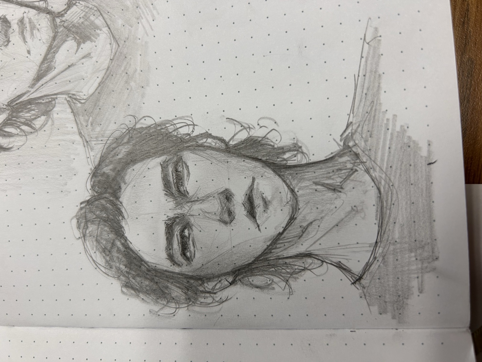 pencil portrait sketch
