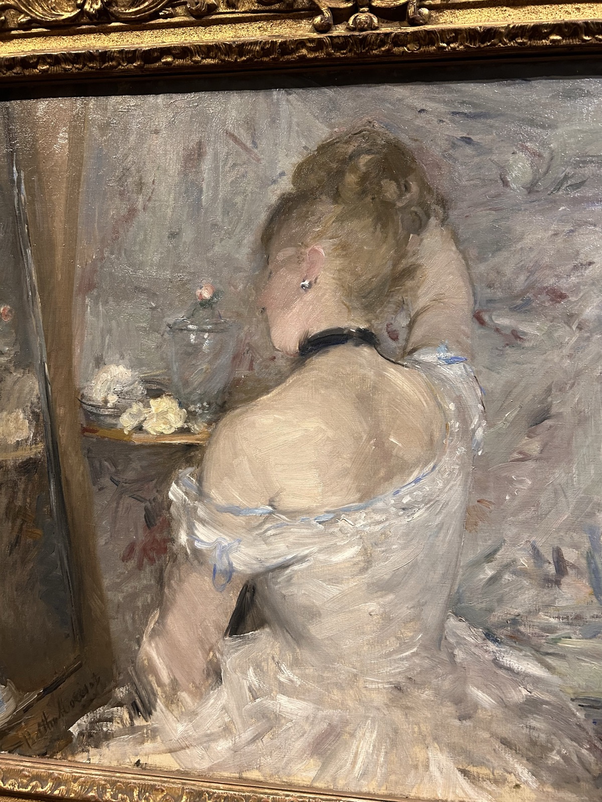 a favorite painting seen in a museum